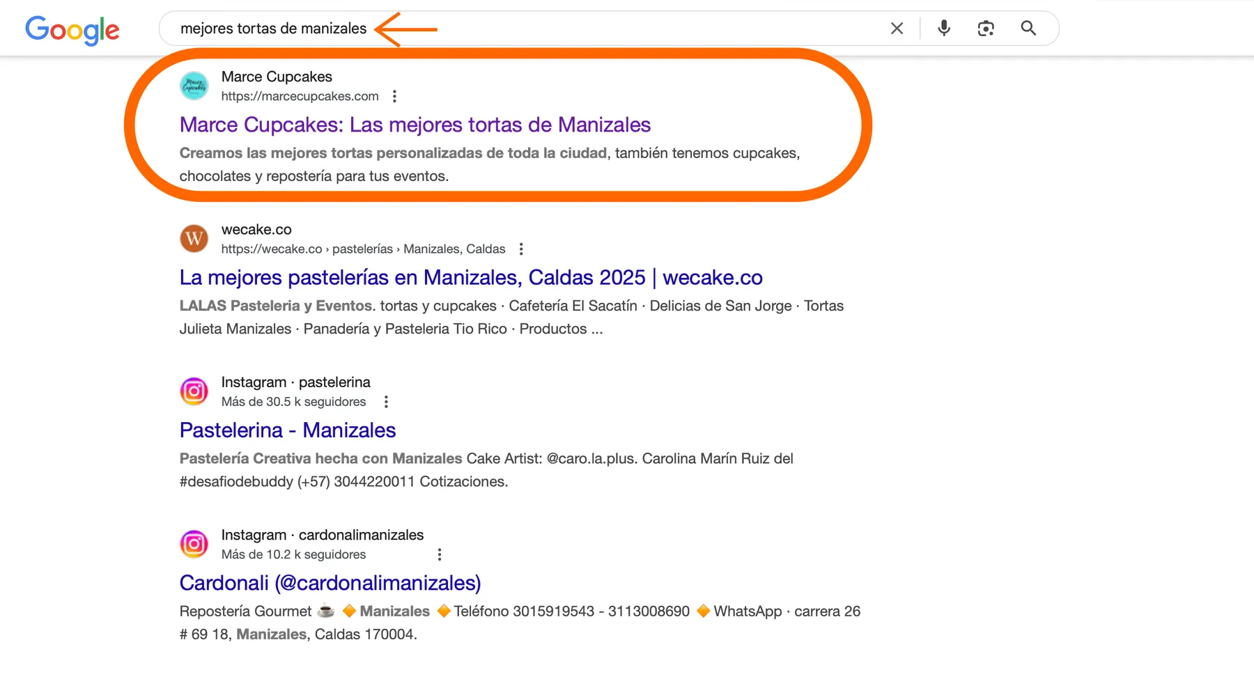 caso de Exito Digital marcecupcakes cangrejodigital 11