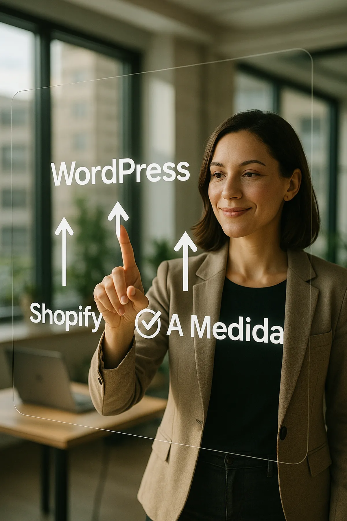 Cómo Elegir la Plataforma Web Ideal para tu Negocio (WordPress, Shopify, a Medida)