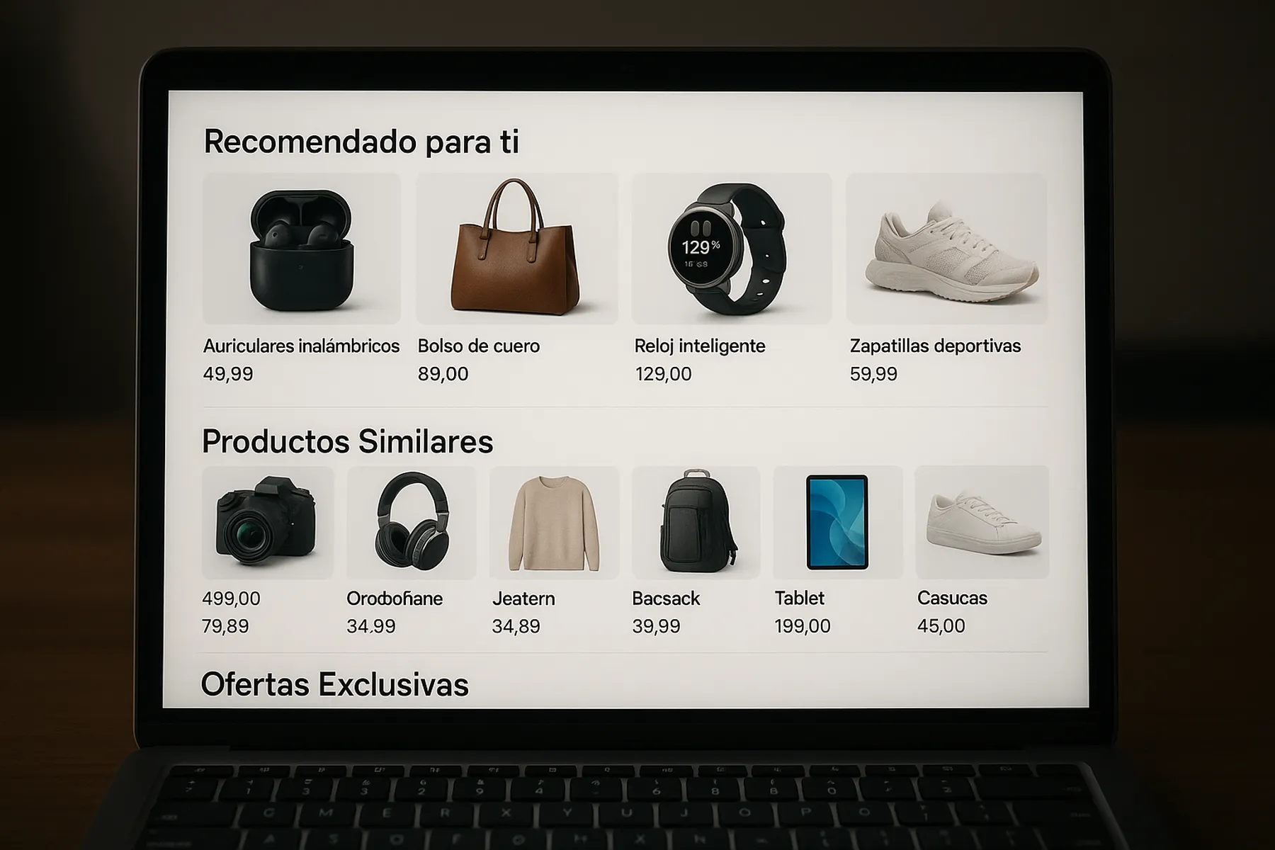 UI para E-commerce Cangrejo Digital 24