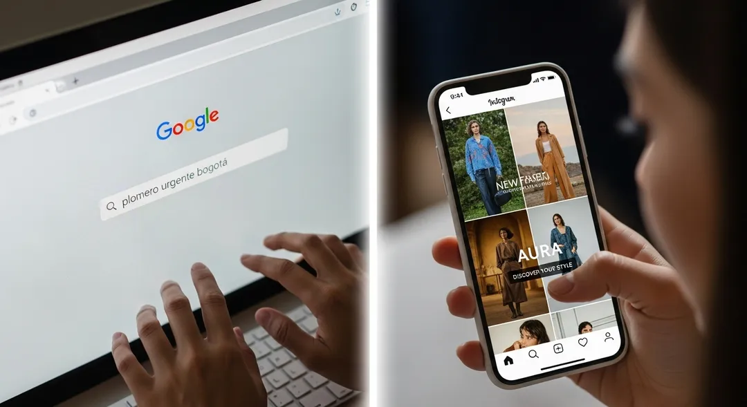 Meta Ads vs Google Ads cangrejo digital 2