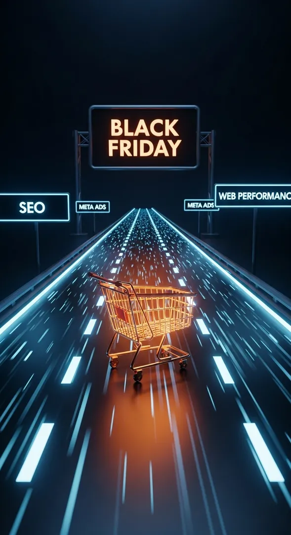 La Guía Definitiva para Conquistar el Black Friday: Estrategia Web, SEO y Meta Ads para Disparar tus Ventas