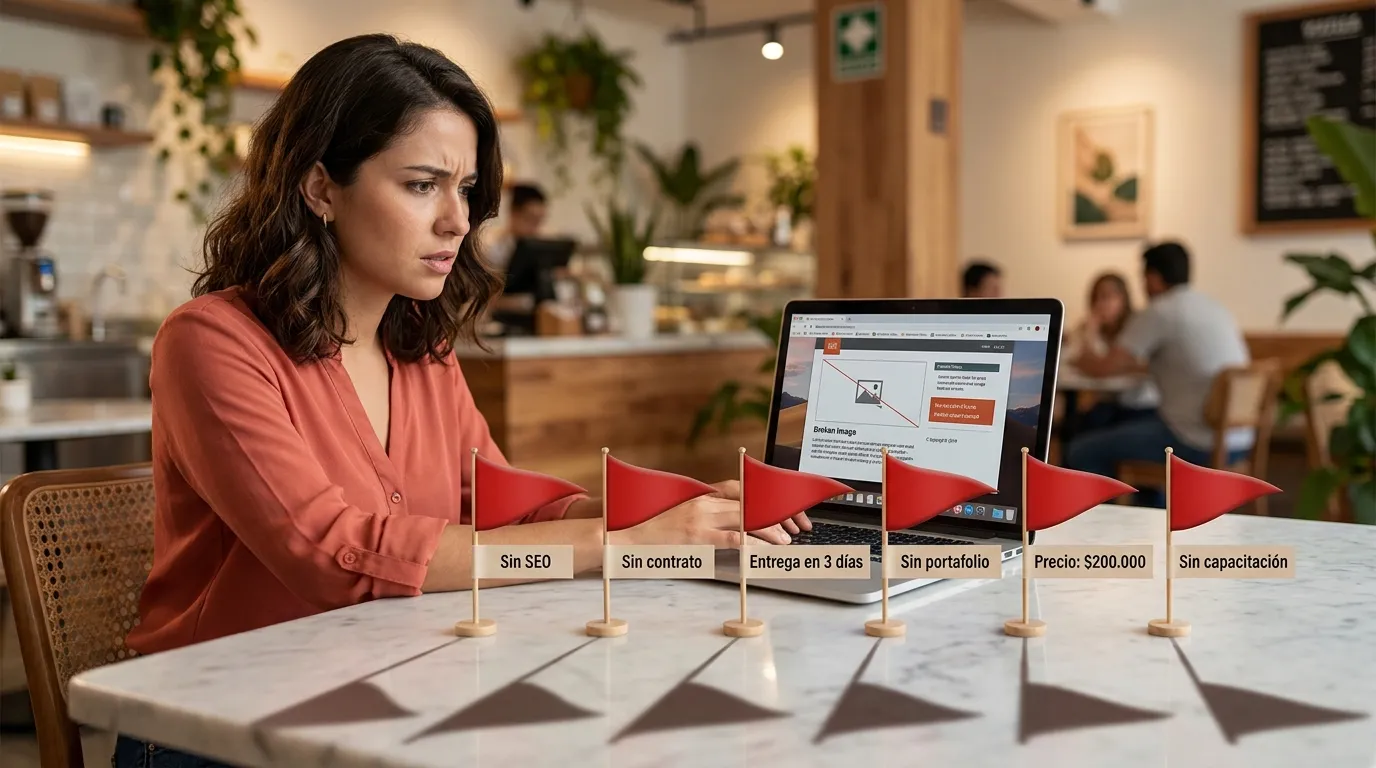 Infografía ROI de una página web - inversión recuperada con 3 clientes