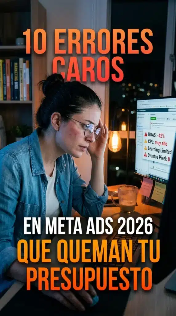 10 Errores Caros en Meta Ads 2026 que Queman tu Presupuesto (PYMEs Colombia)