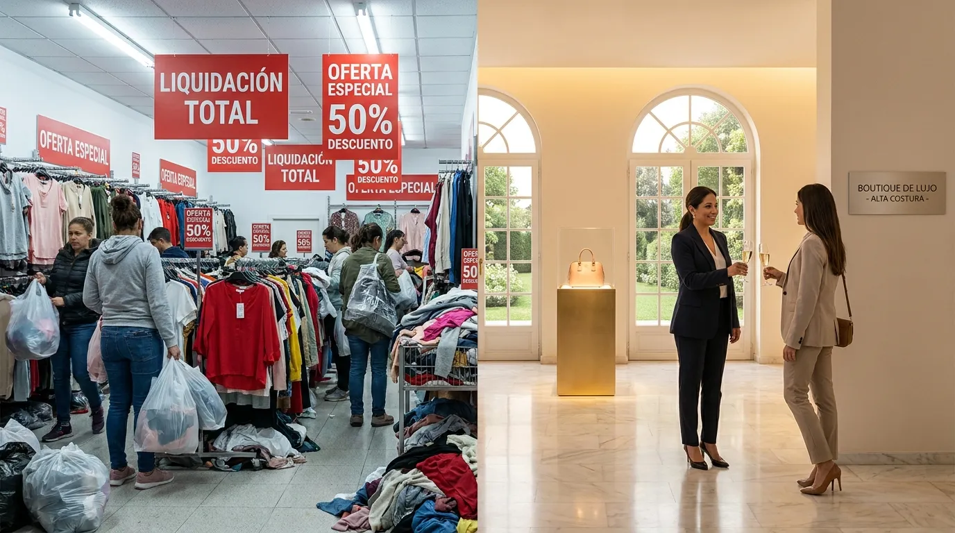 Marketing masivo vs marketing premium: boutique de lujo y alta costura