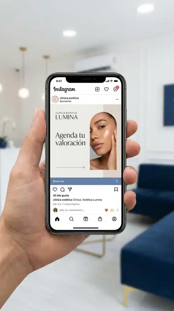 Meta Ads para clínicas estéticas: cómo llenar la agenda de pacientes y no de curiosos