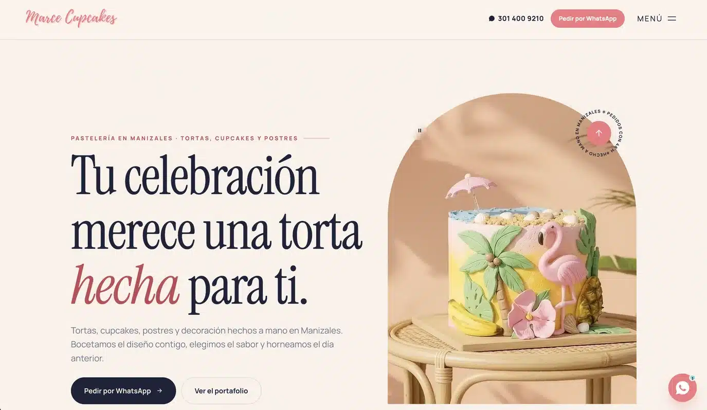 Web Marce Cupcakes