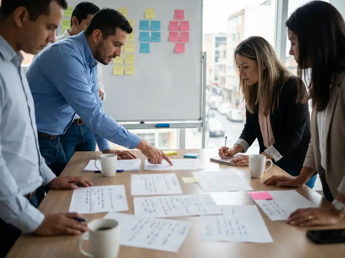 Equipo definiendo su cliente ideal y su posicionamiento