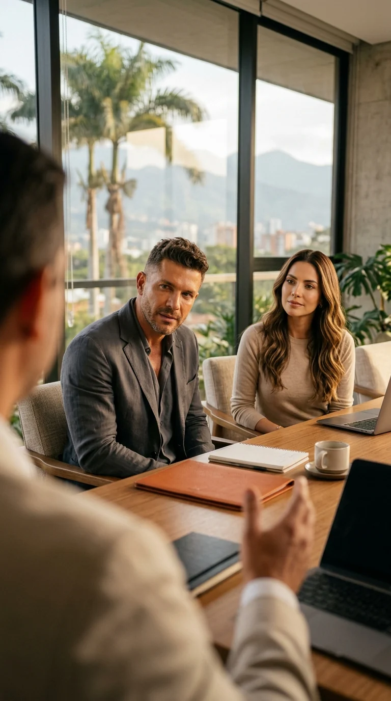 Sesión de consultoría de marketing digital en Cali